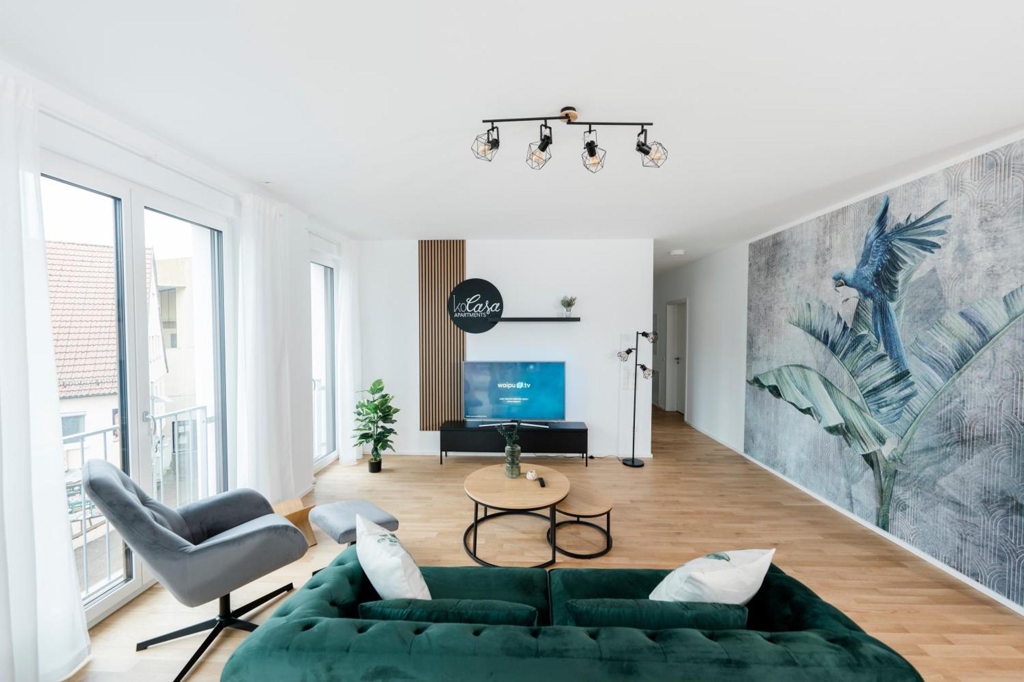 Kocasa-Apartments 02, Design, City-Center Boeblingen, Stellplatz, Balkon, Waipu-Tv Екстериор снимка