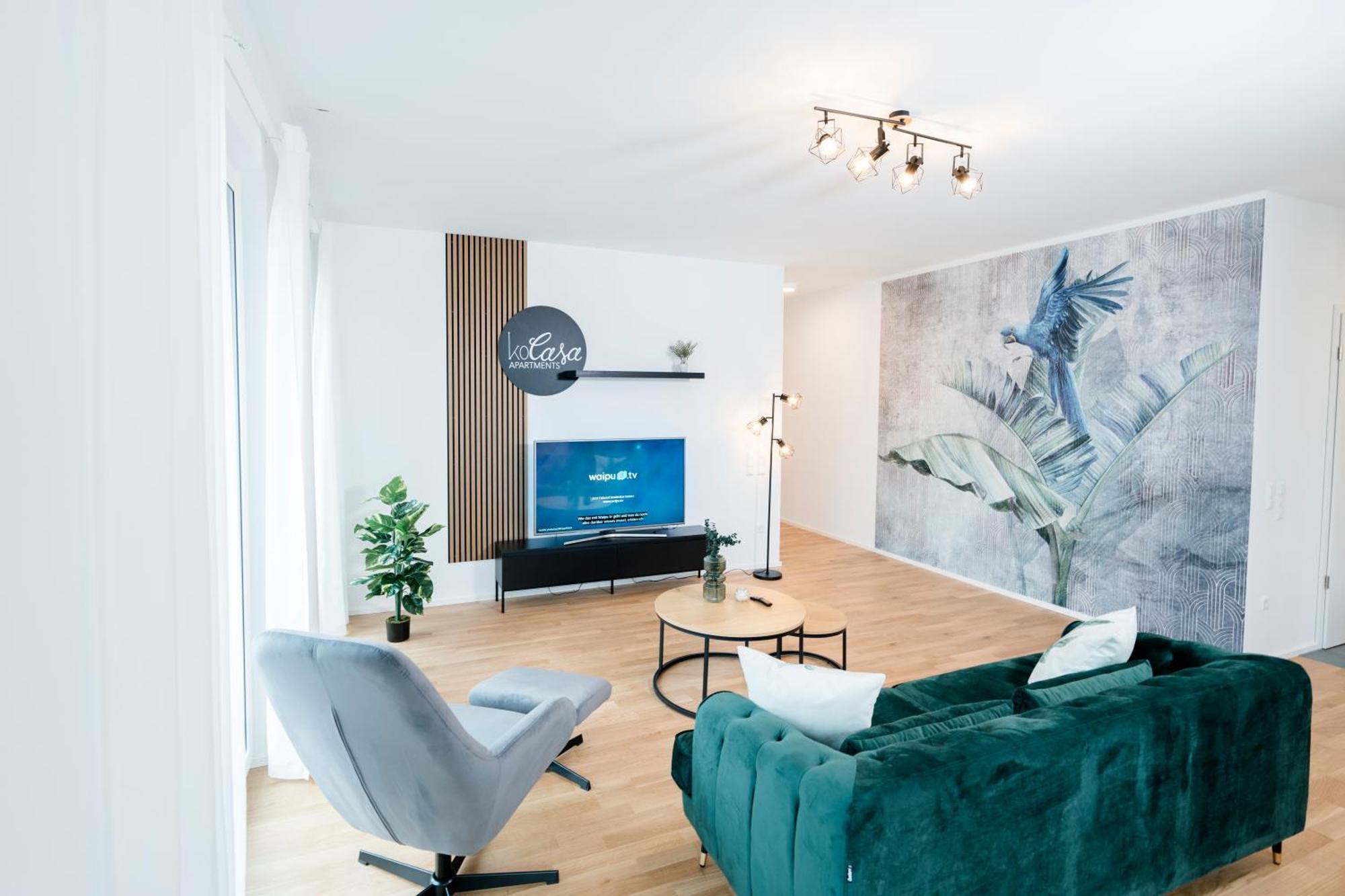 Kocasa-Apartments 02, Design, City-Center Boeblingen, Stellplatz, Balkon, Waipu-Tv Екстериор снимка