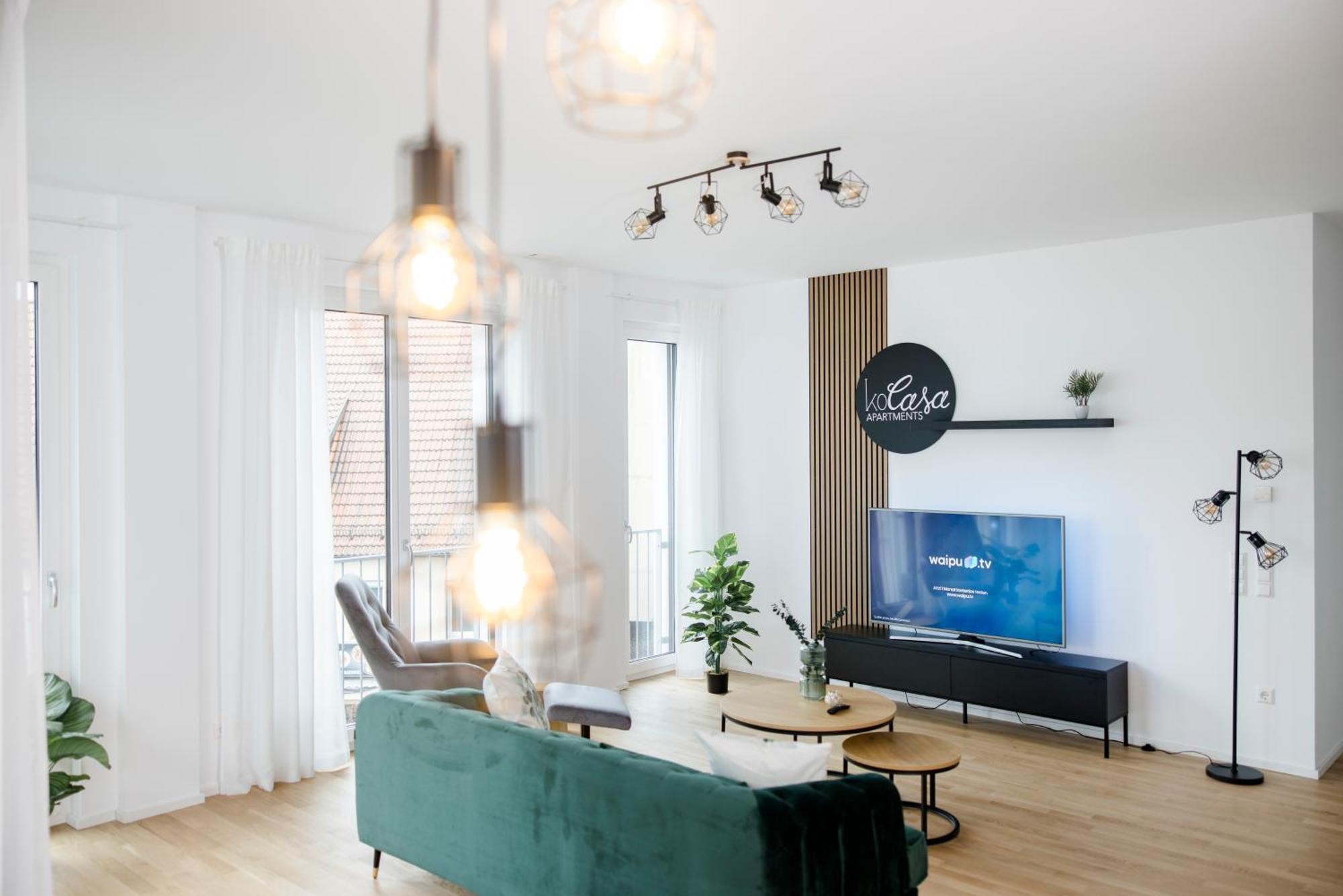 Kocasa-Apartments 02, Design, City-Center Boeblingen, Stellplatz, Balkon, Waipu-Tv Екстериор снимка